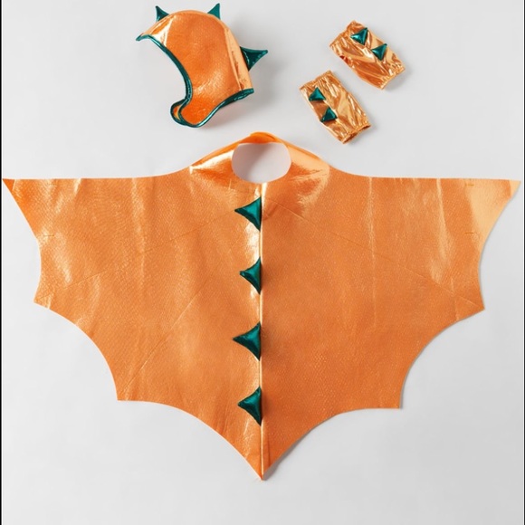 ZARA KIDS Dragon Costume Play Dress-Up Set of 4 - Picture 1 of 14
